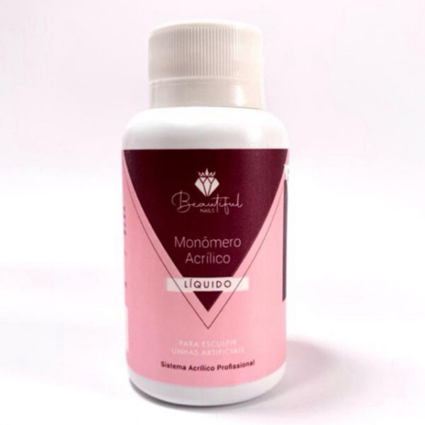 Monômero Acrilico 100ML - Beautiful Nails - Livre de TPO