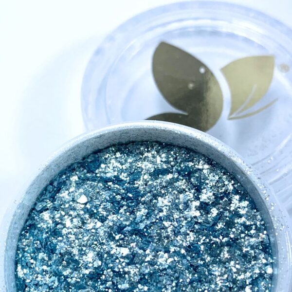 Pigmento Azul Flocado cor 10- Beautiful Nails