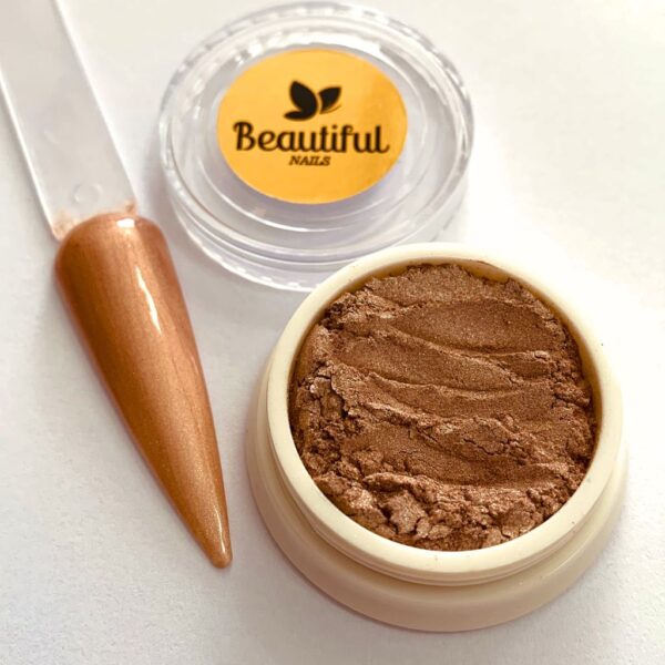 Pigmento Marrom Champanhe  Cor 18 - Beautiful Nails