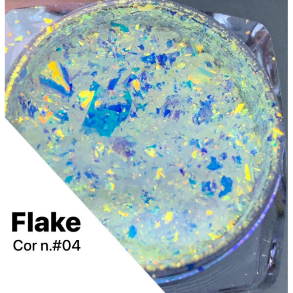 Flake cor 4 - Beautiful Nails