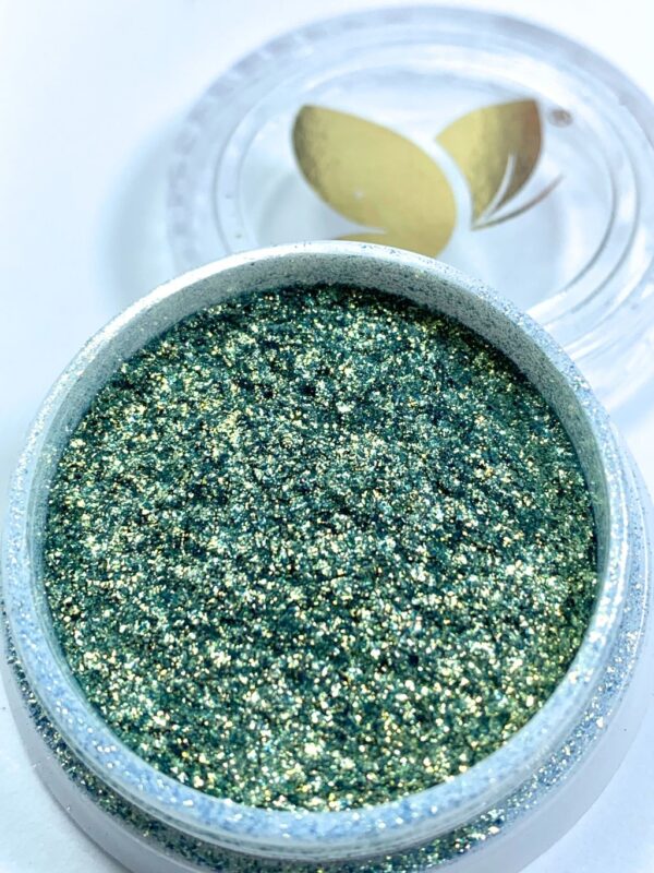 Pigmento Verde Flocado cor 04 - Beautiful Nails