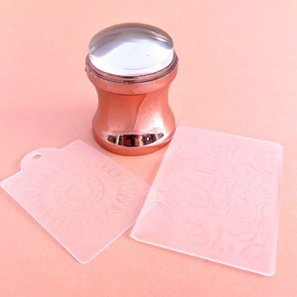 Carimbo Rose Com Placa