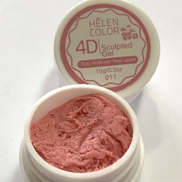 Gel Plasteline 4D Cor Rosa Nude Nª 011- Helen Color