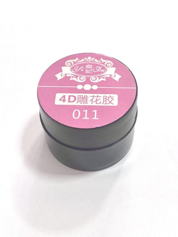 Gel Plasteline 4D Cor Rosa Nª 011