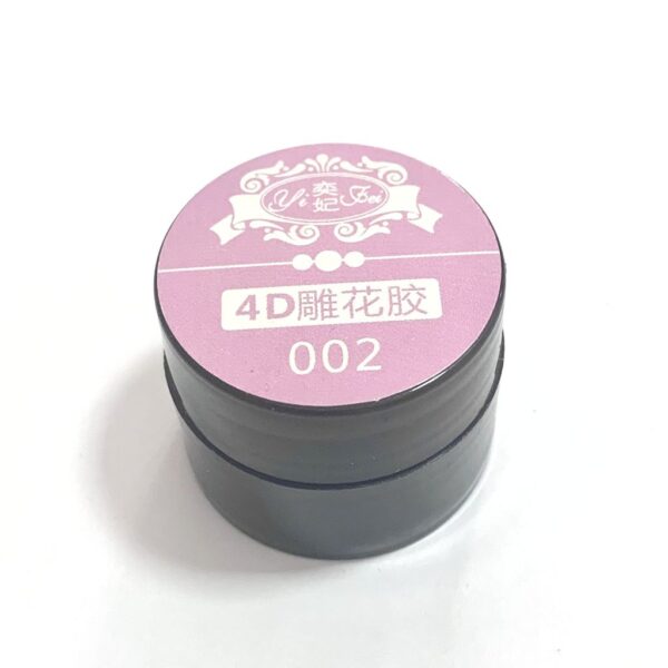 Gel Plasteline 4D Cor Rosa Claro Nª 002