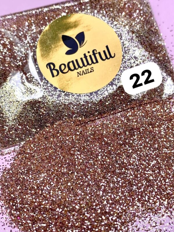 Glitter Cor 22 - Beautiful Nails