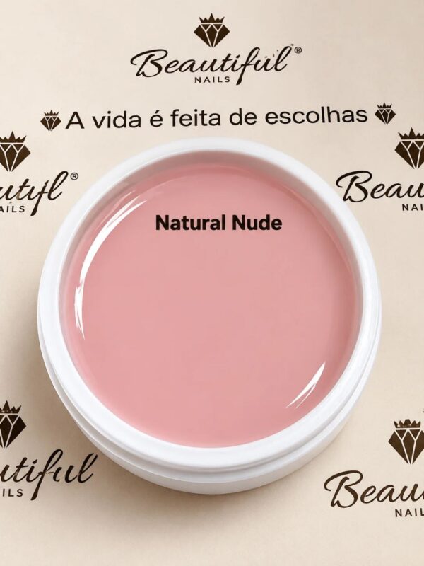 Gel Natural Nude 25g - Beautiful Nails.