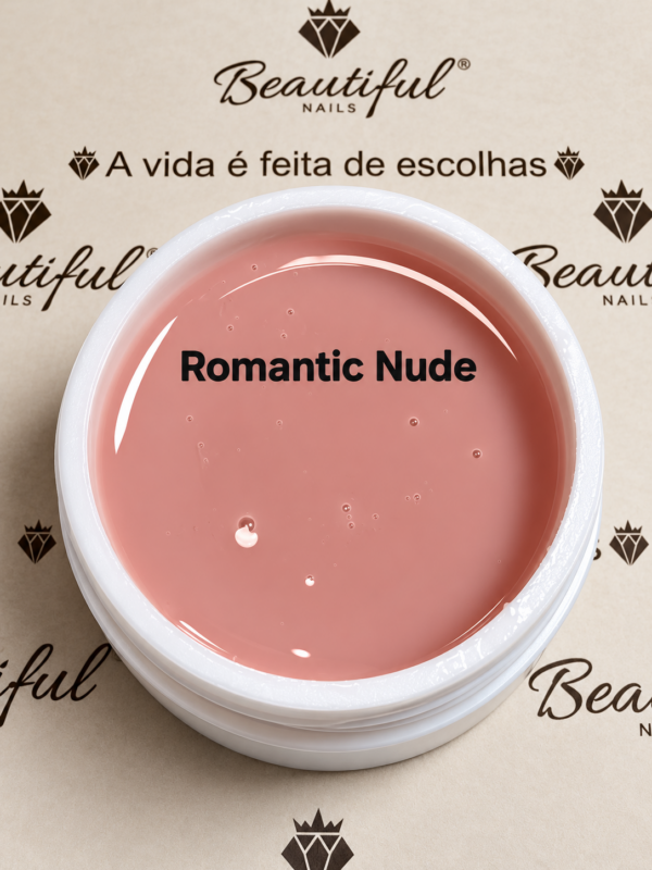 Gel Romantic Nude 25g - Beautiful Nails.